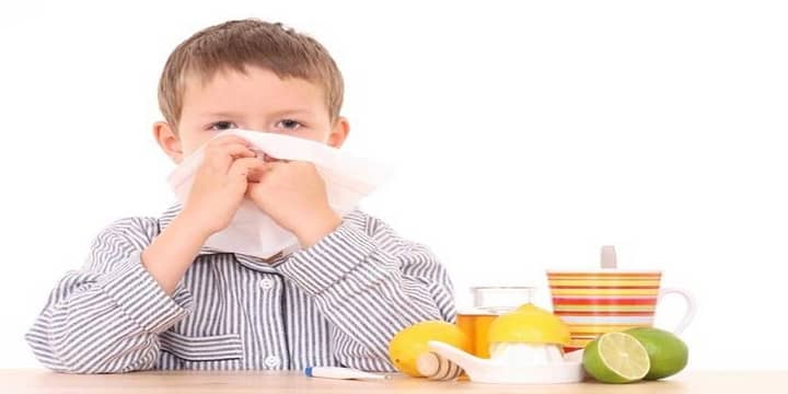 أعراض الإنفلونزا عند الأطفال