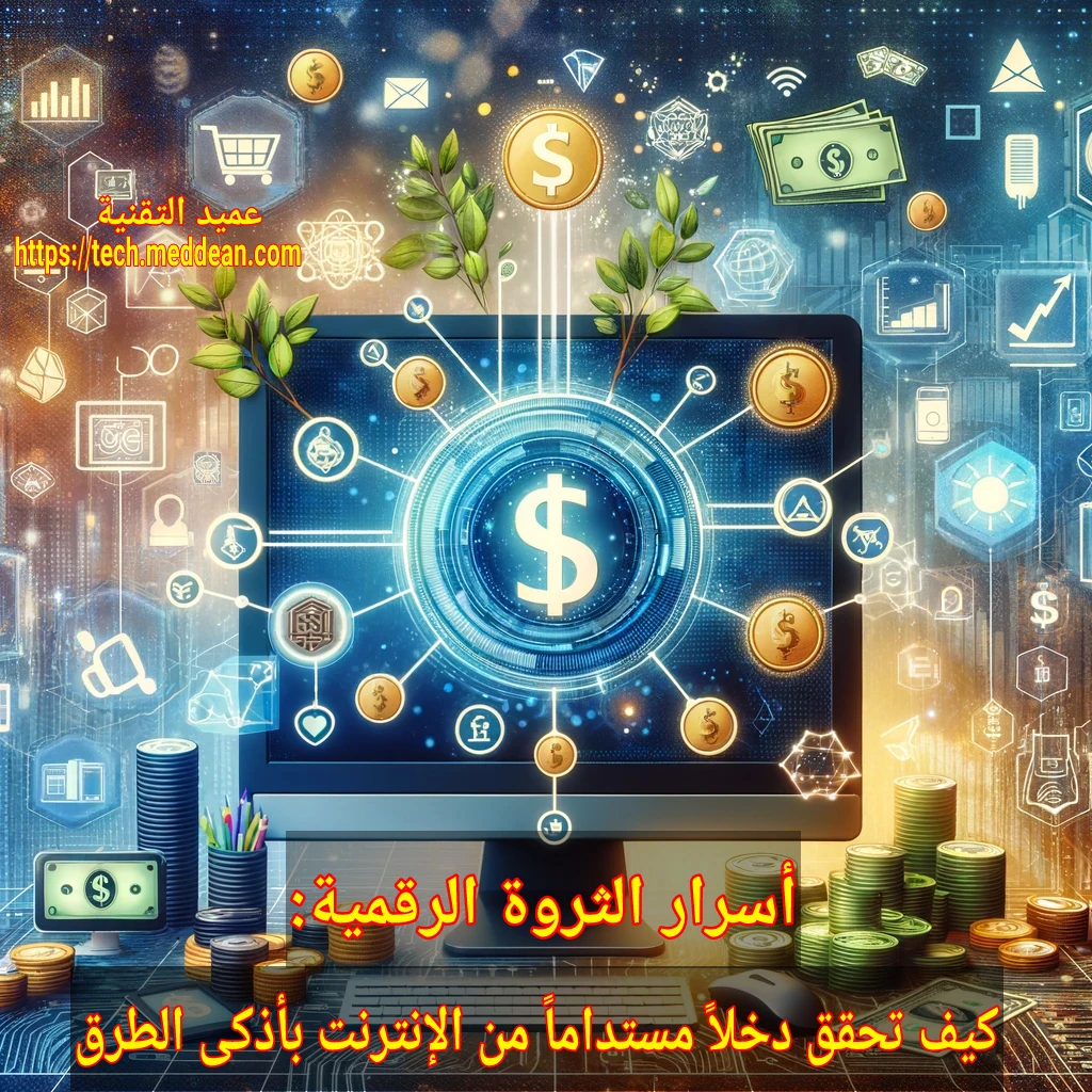 أسرار الثروة الرقمية: كيف تحقق دخلاً مستداماً من الإنترنت بأذكى الطرق