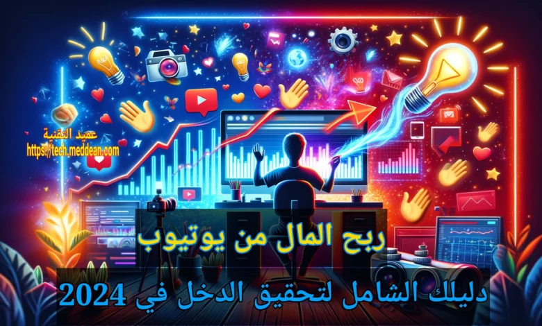 ربح المال من يوتيوب: دليلك الشامل لتحقيق الدخل في 2024