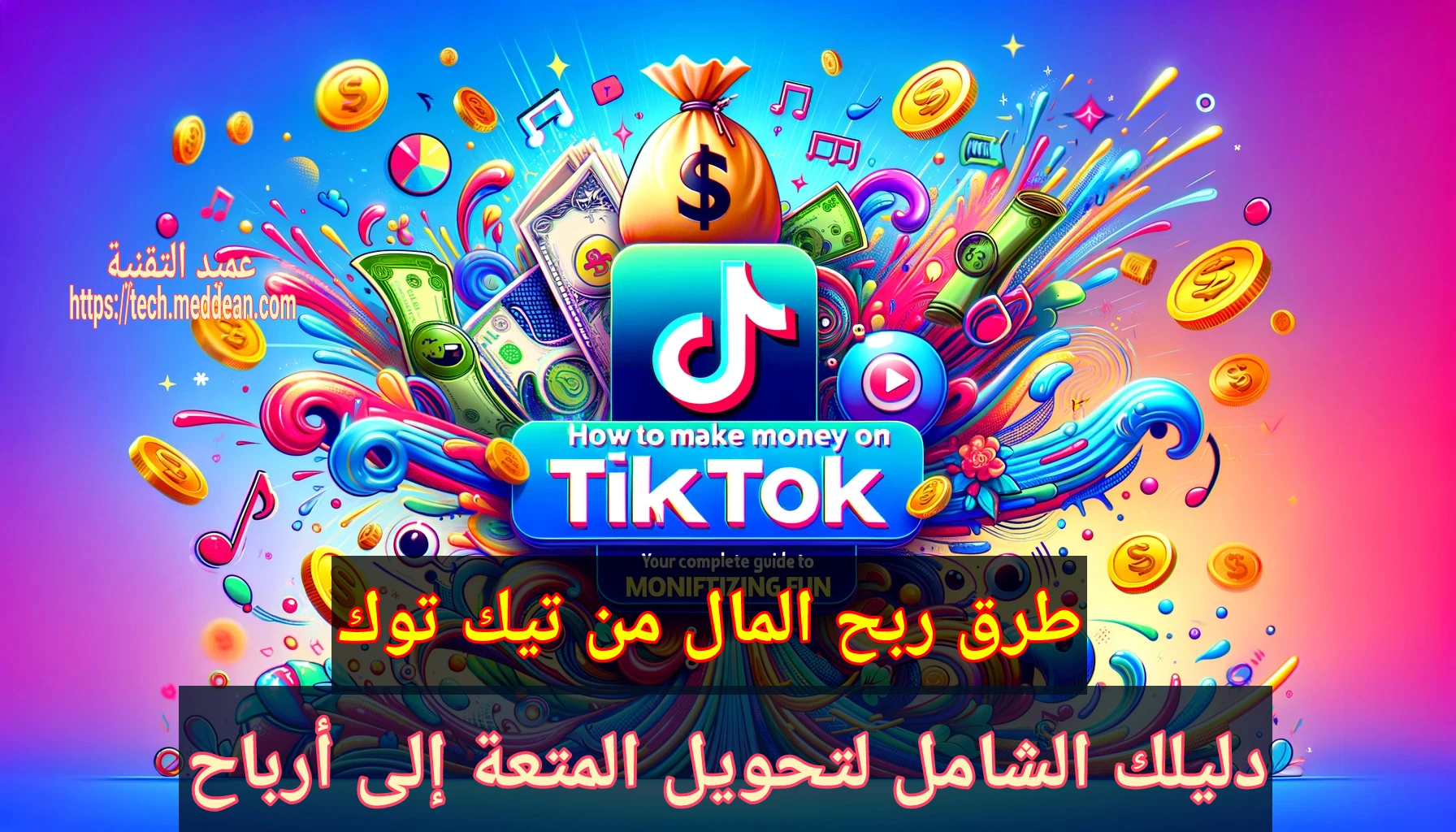 طرق ربح المال من تيك توك: دليلك الشامل لتحويل المتعة إلى أرباح