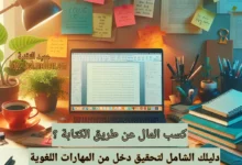 كسب المال عن طريق الكتابة: دليلك الشامل لتحقيق دخل من المهارات اللغوية