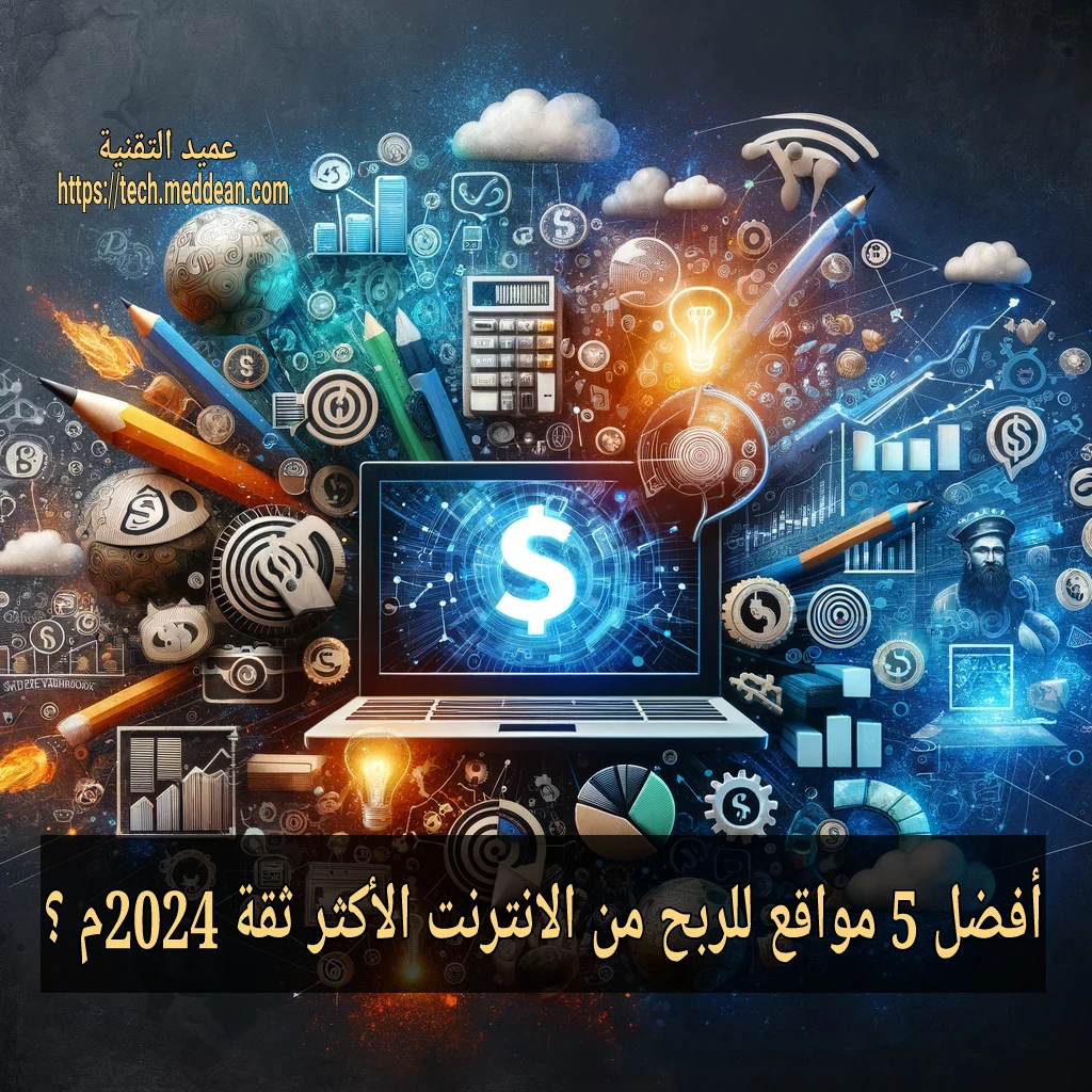 افضل 5 مواقع للربح من الانترنت الأكثر ثقة 2024