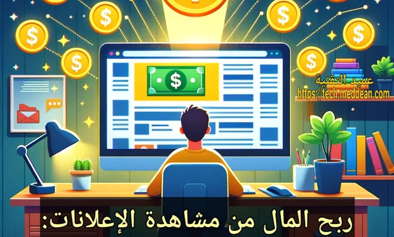 ربح المال من مشاهدة الإعلانات: أفضل 5 مواقع لعام 2024