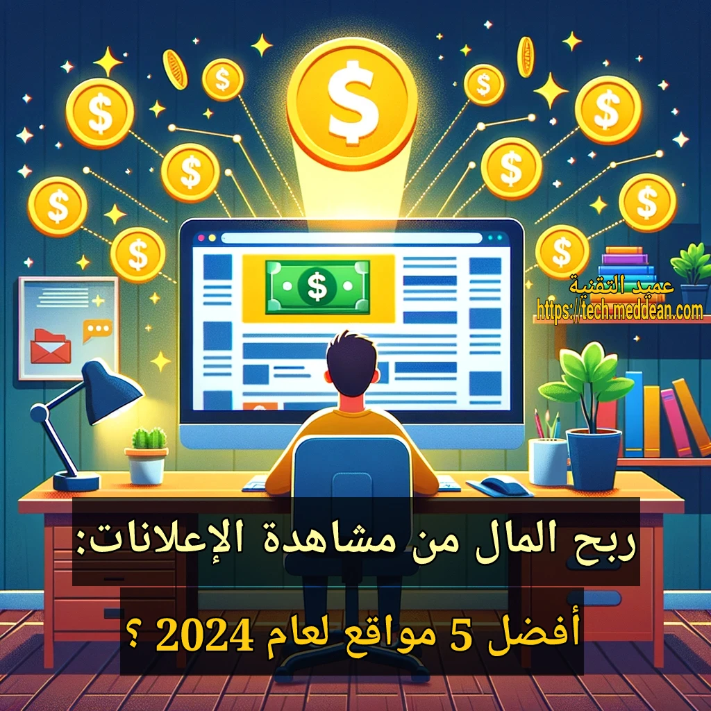 ربح المال من مشاهدة الإعلانات: أفضل 5 مواقع لعام 2024