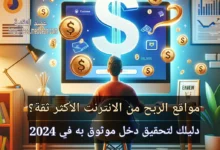 مواقع الربح من الانترنت الأكثر ثقة: دليلك لتحقيق دخل موثوق به في 2024