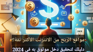 مواقع الربح من الانترنت الأكثر ثقة: دليلك لتحقيق دخل موثوق به في 2024