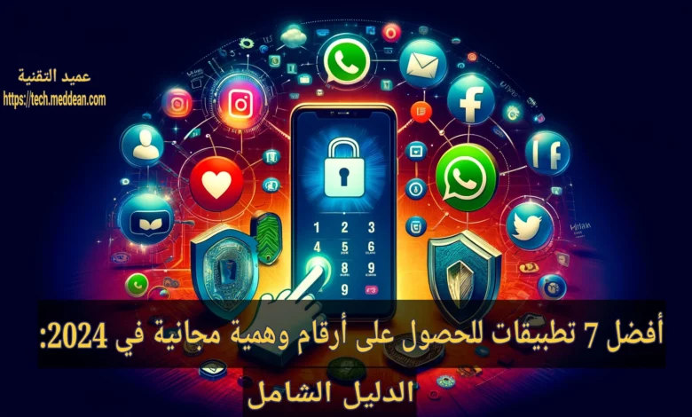 أفضل 7 تطبيقات للحصول على أرقام وهمية مجانية في 2024: الدليل الشامل