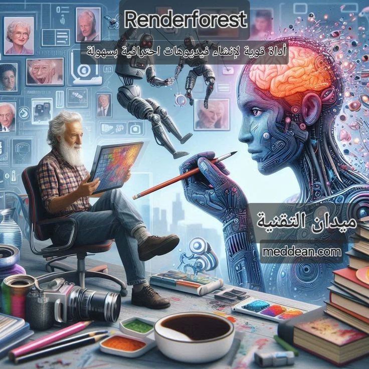 Renderforest أداة قوية لإنشاء فيديوهات احترافية بسهولة