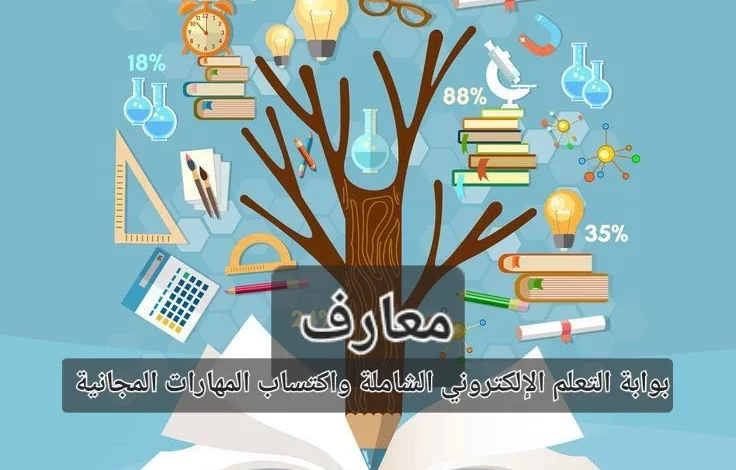 معارف بوابة التعلم الإلكتروني الشاملة واكتساب المهارات المجانية
