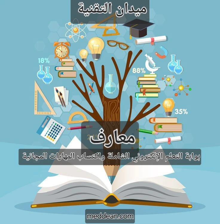 معارف بوابة التعلم الإلكتروني الشاملة واكتساب المهارات المجانية