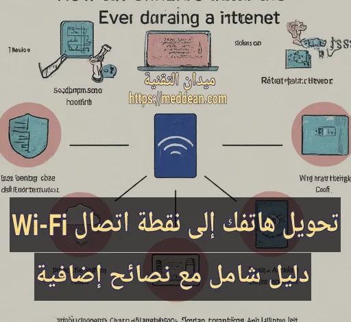 تحويل هاتفك إلى نقطة اتصال Wi-Fi: دليل شامل مع نصائح إضافية