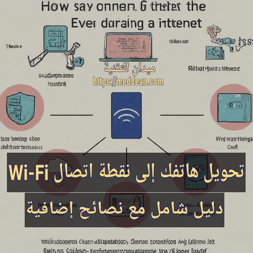 تحويل هاتفك إلى نقطة اتصال Wi-Fi: دليل شامل مع نصائح إضافية