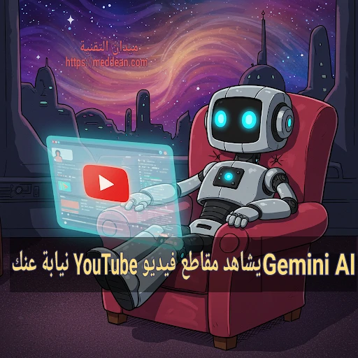 Gemini AI يشاهد مقاطع فيديو YouTube نيابة عنك