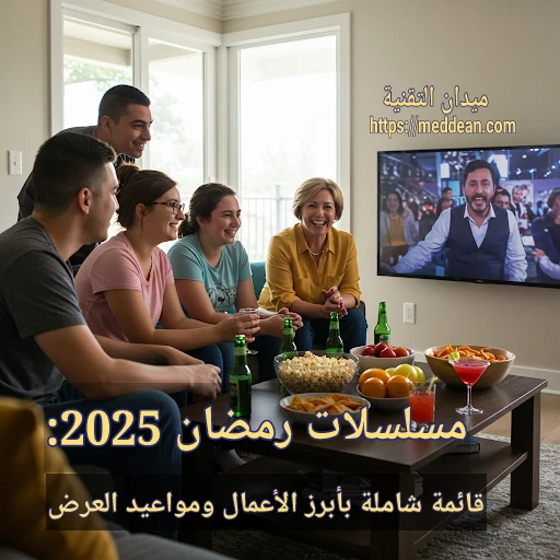 مسلسلات رمضان 2025: قائمة شاملة بأبرز الأعمال ومواعيد العرض