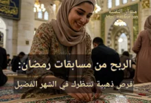 الربح من مسابقات رمضان: فرص ذهبية تنتظرك في الشهر الفضيل اكتشف فرص الربح من مسابقات رمضان 2025!