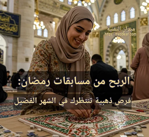 الربح من مسابقات رمضان: فرص ذهبية تنتظرك في الشهر الفضيل اكتشف فرص الربح من مسابقات رمضان 2025!