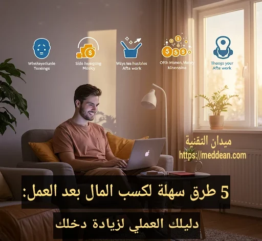 ك5 طرق سهلة لكسب المال بعد العمل: دليلك العملي لزيادة دخلك