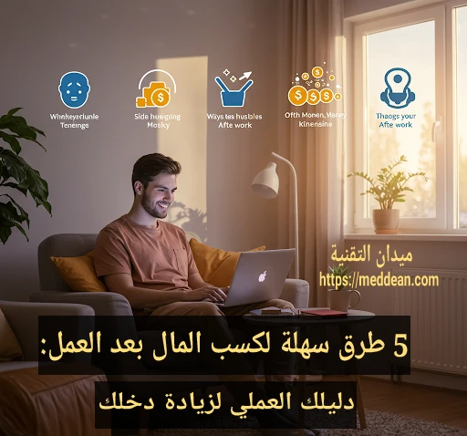 ك5 طرق سهلة لكسب المال بعد العمل: دليلك العملي لزيادة دخلك
