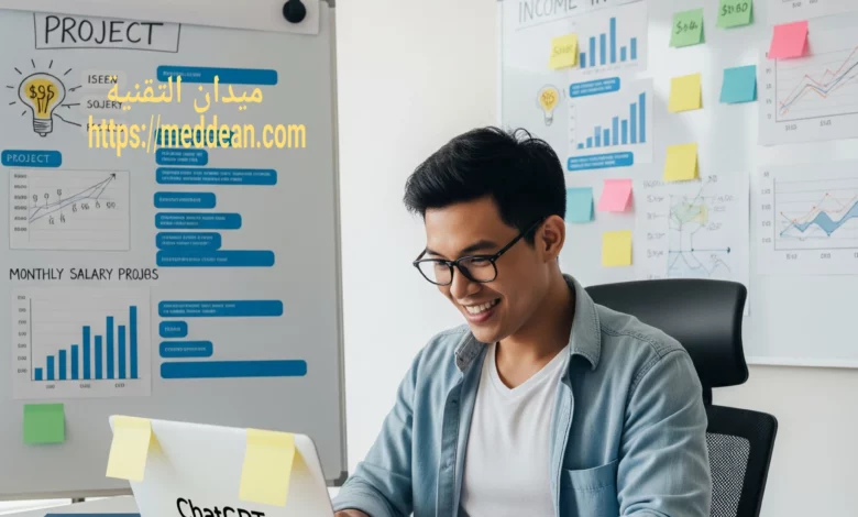 كيف تستخدم ChatGPT لبناء مشروع يدر دخلًا يفوق راتبك الشهري؟