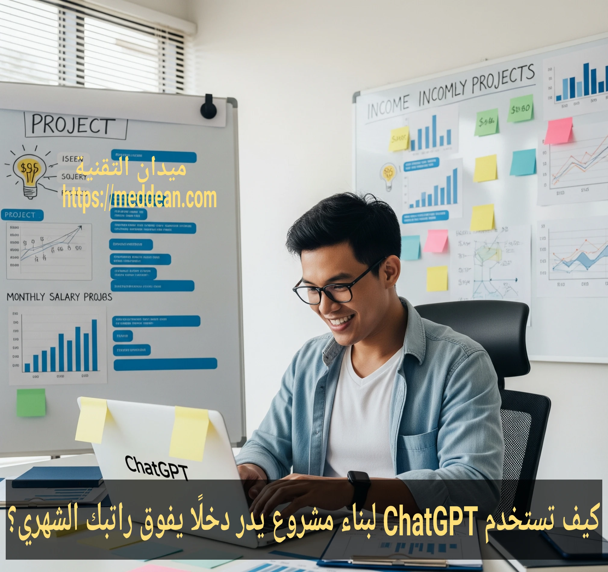 كيف تستخدم ChatGPT لبناء مشروع يدر دخلًا يفوق راتبك الشهري؟