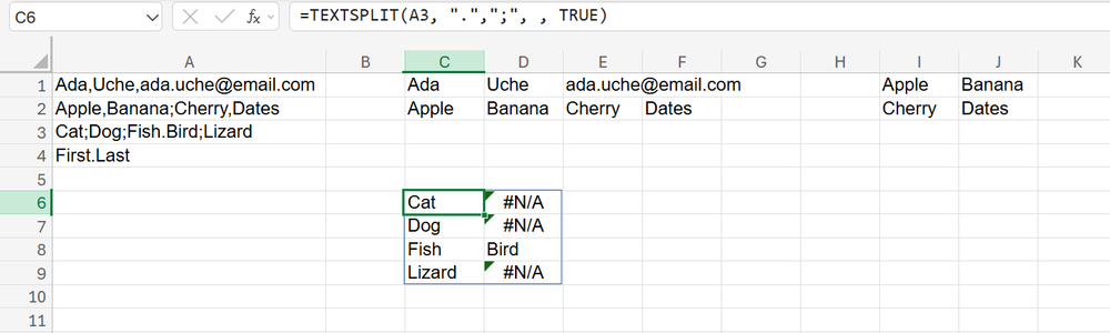 5 دوال Excel لتنظيف الجداول