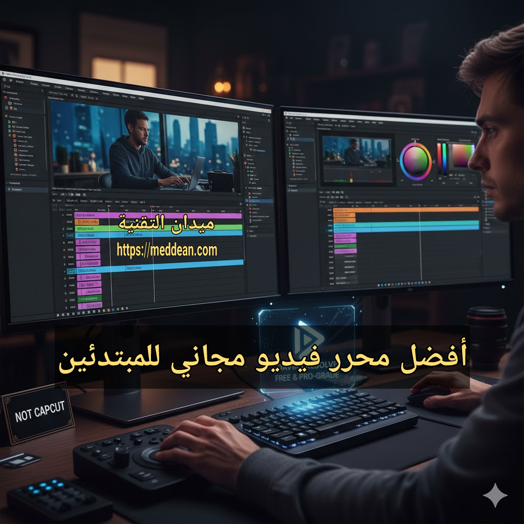 أفضل محرر فيديو مجاني للمبتدئين ليس CapCut