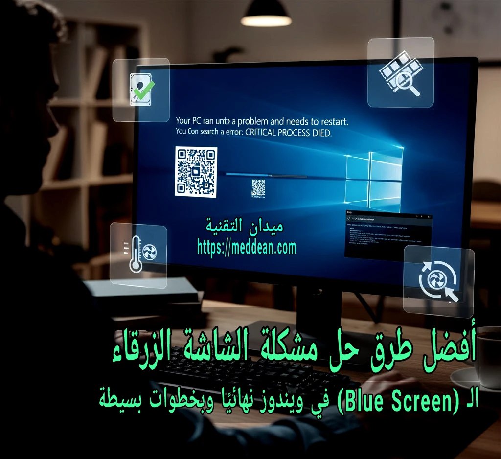أفضل طرق حل مشكلة الشاشة الزرقاء (Blue Screen) في ويندوز نهائيًا وبخطوات بسيطة