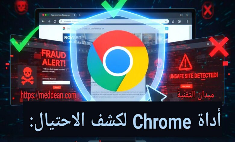 أداة Chrome لكشف الاحتيال: كيف تعرف إن كان الموقع حقيقيًا أم مزيفًا؟ (حماية فورية) حماية فورية: إضافة Chrome التي تخبرك بأمان الموقع قبل النقر (تجنب التصيد) لا تقع في الفخ: تثبيت أداة Chrome لكشف المواقع الاحتيالية والروابط الخبيثة